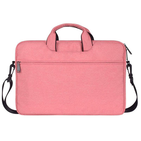 13.3 Inch Hidden Portable Strap One-shoulder Handbag - Waterproof Oxford Cloth - Pink