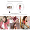 26Cm Usb 3 Modes Dimmable Led Ring Light With Phone Clamp