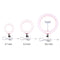 26Cm Dimmable Led Ring Light With Tripod And Phone Clamp