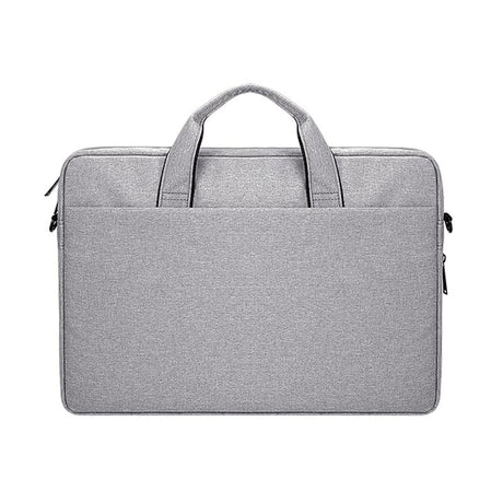 Expandable Laptop Bag - Waterproof Oxford Cloth Detachable Shoulder Strap - Pink