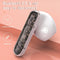 Wireless Hifi Stereo Earphones with Charging Case and Make-up Mirror - Pink