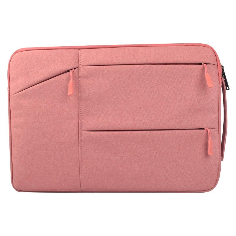 15.6 Inch Laptop Tablet Bag With Multiple Pockets - Portable And Stylish - Hc6579F 15.6 Inch Pink