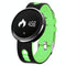 0.95 Inch Hd Oled Screen Display Bluetooth Smart Bracelet Ip68 Waterproof Support Pedometer / Sedentary Reminder / Heart Rate Monitor / Sleep Monitor Compatible With Android And Ios Phones - Green