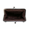 Adjustable Leather Crossbody Bag With Vintage Buckle