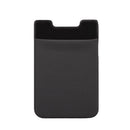 Lycra Phone Card Holder Stretch Back Sticker Wallet For Cards Bus Pass Bank Fits Most Phones - Deep Blue