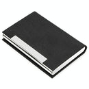 Stainless Steel Card Holder Sleek Business Accessory - Bronze