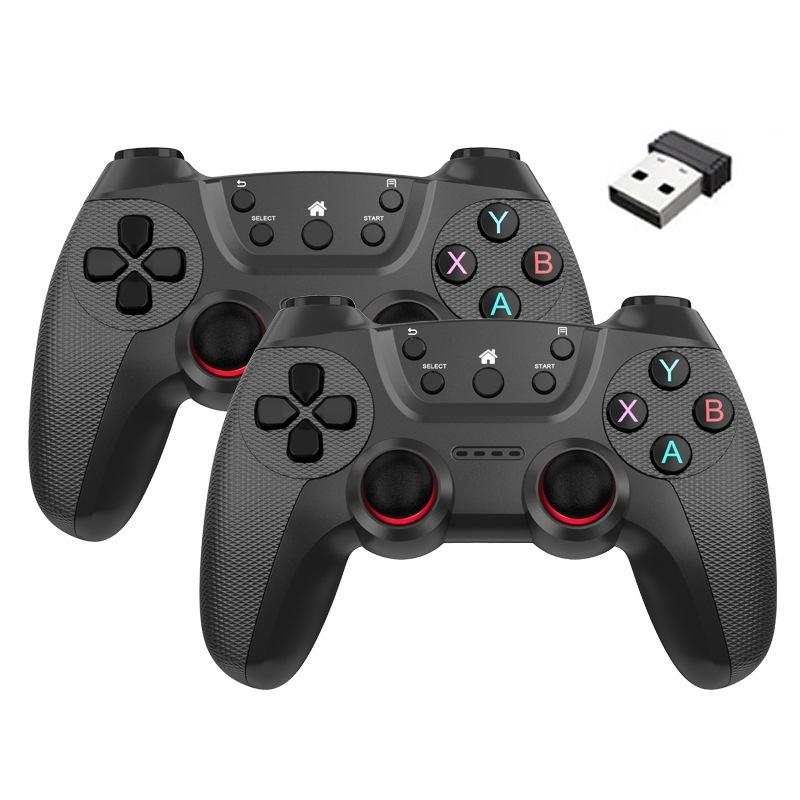2.4g Wireless Controller for Pc Linux Android Tvbox - Supports Dual Connection - Battle Gray