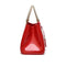 Patent Leather Shoulder Bag For Women - Glue Closure - Pink