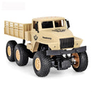 2.4ghz 4ch Remote Control Dongfeng 7 Six-wheeled Armor Truck Toy - Green