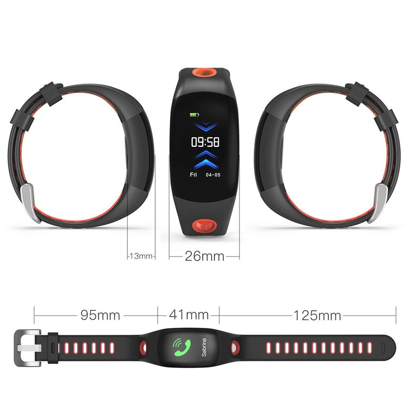 Waterproof Smart Watch With Health Features - Ip68