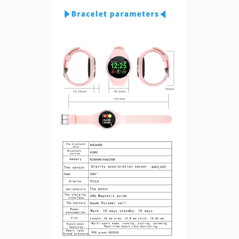 Waterproof Bluetooth Smartwatch With Call / Heart / Bp / Sleep Monitoring - Ip67 - Green