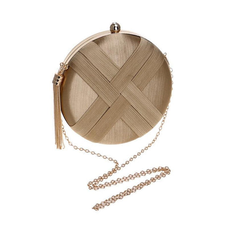 Silk Handbag For Fashion Banquets And Parties - Green