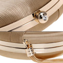 Silk Handbag For Fashion Banquets And Parties - Green
