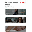 Waterproof Smart Bracelet With Call Heart Sleep Bp And Oxygen Monitoring - Ip67 - Green