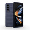Foldable Shockproof Phone Case with Magic Shield - Slim Design - Dark Blue