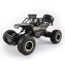 37cm Remote Control Bigfoot Climbing Car - 1 12 Alloy 4wd Cross-country Toy - Green