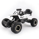37cm Remote Control Bigfoot Climbing Car - 1 12 Alloy 4wd Cross-country Toy - Green