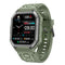 Waterproof Pedometer Sport Smart Watch Support Heart Rate / Blood Pressure Monitoring / Bt Calling - Green