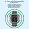 Waterproof Pedometer Sport Smart Watch Support Heart Rate / Blood Pressure Monitoring / Bt Calling - Green