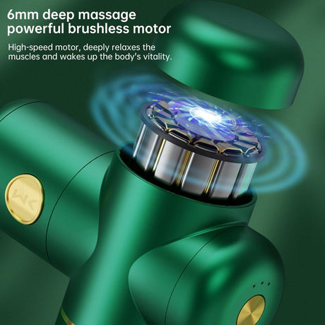 4-Head Portable Muscle Massage Gun For Sports