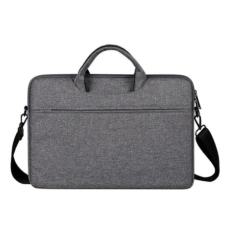 13.3 Inch Hidden Portable Strap One-shoulder Handbag - Waterproof Oxford Cloth - Dark Gray