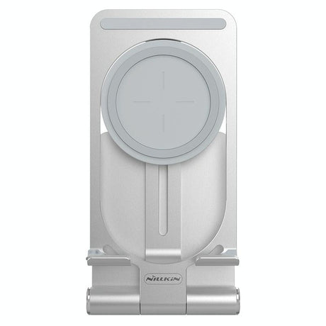 15W Foldable Wireless Charger & Phone Holder - Dark Gray