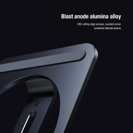 15W Foldable Wireless Charger & Phone Holder - Dark Gray