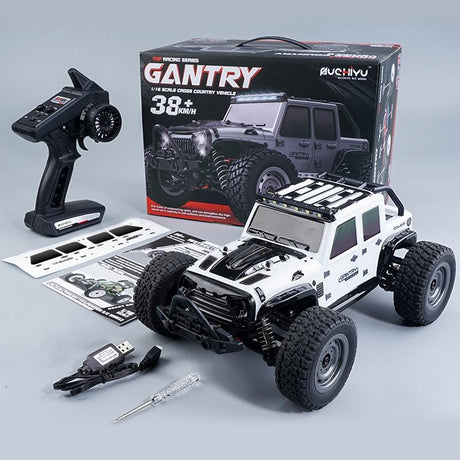 1 16 2.4g Electric 4wd Off-road Rc Car Toy - Dark Gray