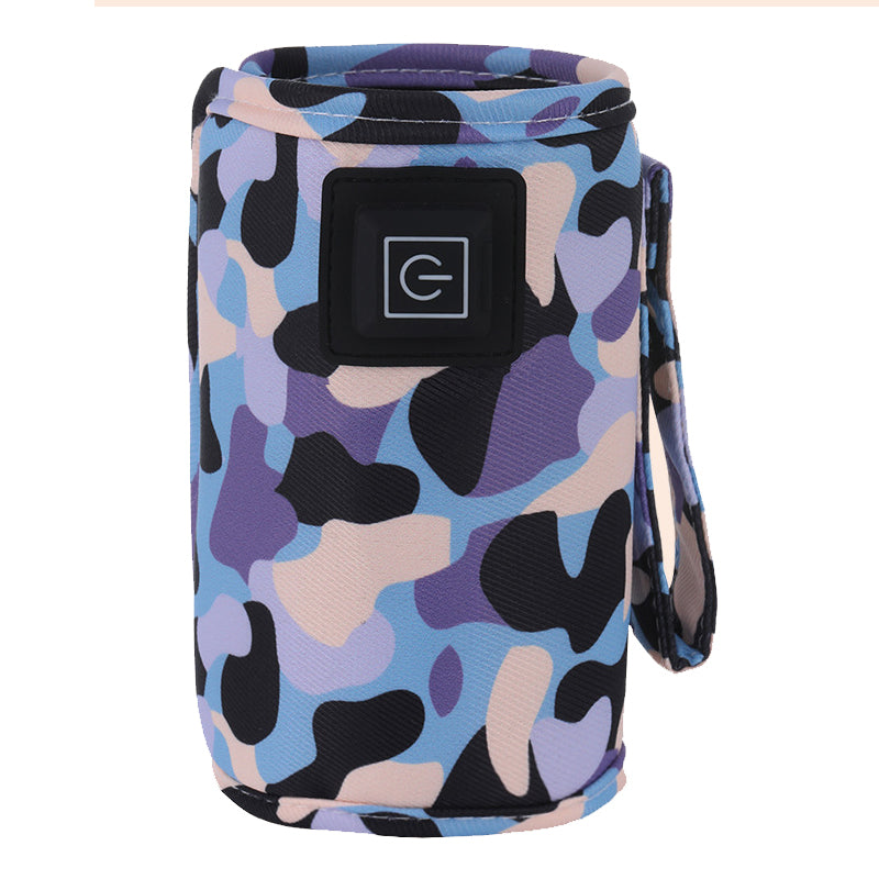 Temperature Insulated Milk Baby Bottle Warmer- Usb Plugged-in - Pink