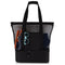 Vibe Geeks 2 in 1 Mesh Beach Tote Bag with Insulated Cooler - Black