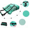 Vibe Geeks 2 in 1 Mesh Beach Tote Bag with Insulated Cooler - Green