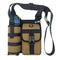 Vibe Geeks Waterproof Camping Wear Resistant Chest Crossbody Sling Shoulder Bags with Water Bottle Holder - Navy