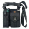 Vibe Geeks Waterproof Camping Wear Resistant Chest Crossbody Sling Shoulder Bags with Water Bottle Holder - Navy