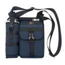 Vibe Geeks Waterproof Camping Wear Resistant Chest Crossbody Sling Shoulder Bags with Water Bottle Holder - Navy