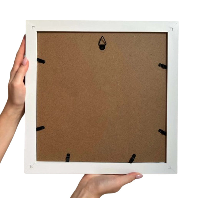 Adventure Archive Box Wood Frame Travel Tickets Keepsakes Storage Frame - Coffee - Small