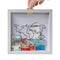 Adventure Archive Box Wood Frame Travel Tickets Keepsakes Storage Frame - Coffee - Small