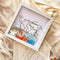 Adventure Archive Box Wood Frame Travel Tickets Keepsakes Storage Frame - Coffee - Small