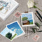 Adventure Archive Box Wood Frame Travel Tickets Keepsakes Storage Frame - Coffee - Small