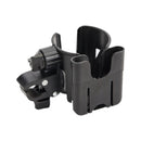 Vibe Geeks Convenient 2-in-1 Stroller Cup and Phone Holder for On-the-go Parenting - Black