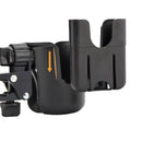 Vibe Geeks Convenient 2-in-1 Stroller Cup and Phone Holder for On-the-go Parenting - Black