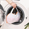 Vibe Geeks High Permeability Mesh Bra-shaped Lingerie Laundry Bags with Handle and Zipper - Orange
