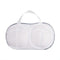 Vibe Geeks High Permeability Mesh Bra-shaped Lingerie Laundry Bags with Handle and Zipper - Orange