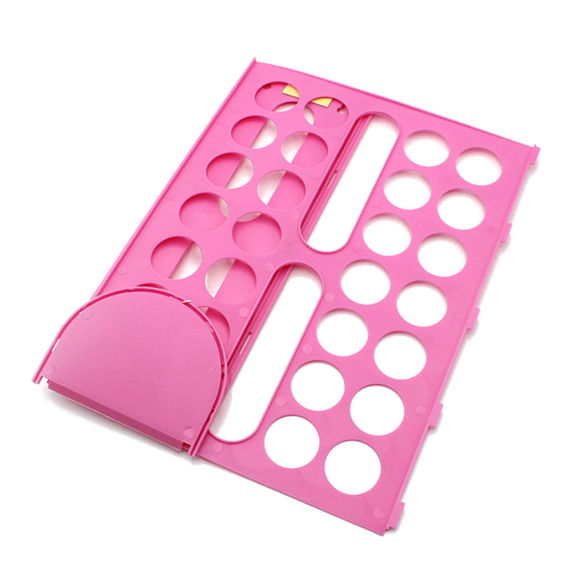 Vibe Geeks Handy Laundry Grocery Bag Storage Holder - Pink