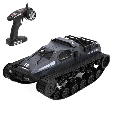 2.4g Rc Tracked Tank Off-road Vehicle Toy 1 12 Scale - Grey