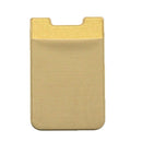 Lycra Phone Card Holder Stretch Back Sticker Wallet For Cards Bus Pass Bank Fits Most Phones - Water Blue