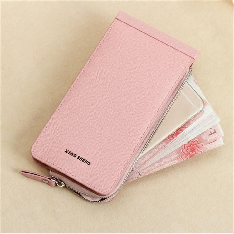 Ultra Thin Multi Card Wallet Multi Function Card Holder - Red