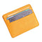 Lizard Pattern Pu Leather Card Holder Compact Bank Card Set - Yellow