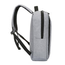 15.6 Laptop Backpack With Usb Charging - Waterproof Oxford Cloth Large Capacity - Grey