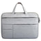 15.6 Inch Laptop Tablet Bag With Multiple Pockets And Soft Oxford Cloth Handle - Grey