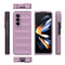 Foldable Shockproof Phone Case with Magic Shield - Slim Design - Purple